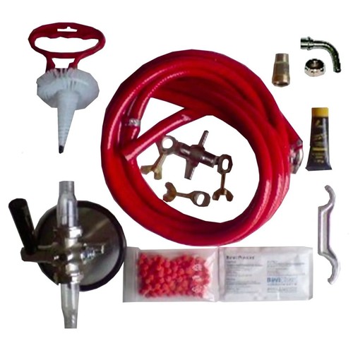Large beer draft keg cleaning - keg,