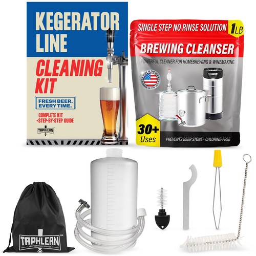 Kegerator cleaning kit with - kit, 1